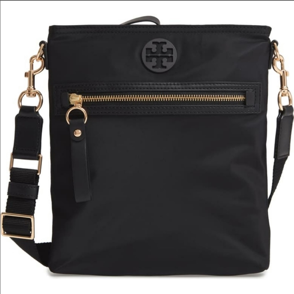 Tory Burch Perry Crossbody Black Nylon